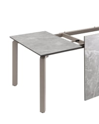 Стол обеденный Варден раскладной 180-240х90 см керамика серый / Varden