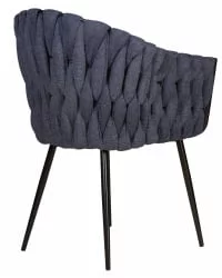 Стул обеденный ДОБРИН МАТИЛДЭ Синяя ткань ЛАР-275-29 / DOBRIN MATILDA LAR-275-29