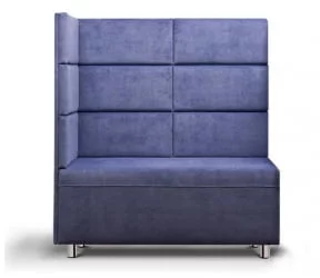 Диван металл Клаб-10 1В/120 Индиго Крайола