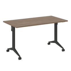 Стол складной мобильный КС-Пулл КС.М-3.7 Дуб Аризона/Антрацит / X-Pull X.M-3.7