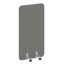 Перегородка на металлических опорах, на роликах Р-лине ДП.Р-80-150 Металлик / R-line DP.R-80-150