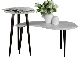 Стол в гостиную БеаутйСтйле 2 Дуб дымчатый/венге / BeautyStyle