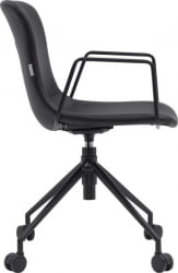 Операторское кресло Еверпроф Експо Экокожа Черный / Everprof Expo