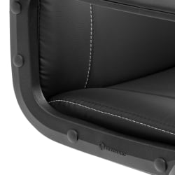 Кресло ПАРМА (22) кож/зам, черный, 36-6 / PARMA