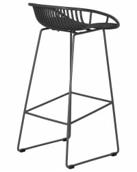 Стул барный ДОБРИН ФРАНК (темно-серый) / DOBRIN FRANK