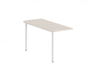 Приставка для стола на двух опорах Сигма СГ.445.ОЛ Дуб светлый / Sigma SG.445.OL