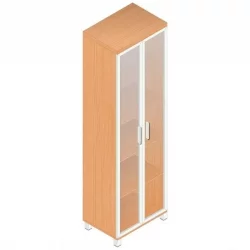 Шкаф для сувениров С.Ш-3СБА Бук светлый