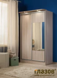 Шкаф-купе 3 Симпле Ясень шимо светлый / Simple