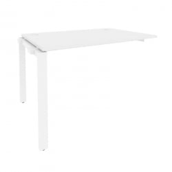 Наборный элемент рабочей станции на П-образном м/к ОНИКС О.МП-1.НРС-2.8 Белый Бриллиант / ONIX O.MP-1.NRS-2.8