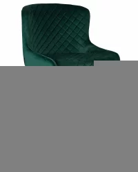 Стул полубарный ДОБРИН CХРИСТИАН 65 Зеленый велюр В108-64 / DOBRIN CHRISTIAN V108-64