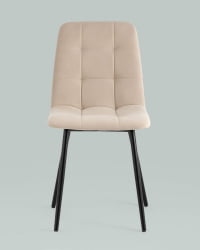 Стул Оливер велюр Бежевый / Oliver