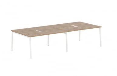 Бенч-система ЕДИС ЕЛВСТ 3113 Дуб Денвер светлый Белый / EDIS ELWST