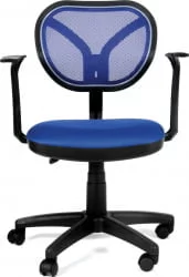 Офисное кресло для оператора CХАИРМАН 450 Нев синий / CHAIRMAN New