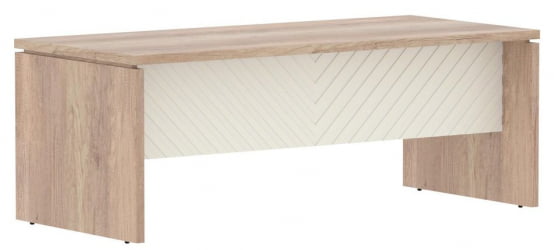 Стол руководителя Торр ЛУКС ТЛСТ 209 Дуб Каньон Латте / Torr LUX TLST