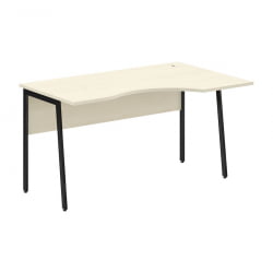 Стол эргономичный правый ИМАГО Плус СА-2П(Пр) Клен Черный / IMAGO Plus СА-2P(Пр)