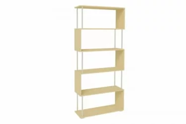 Стеллаж в гостиную Змейка Дуб Сонома