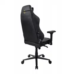 Геймерское кресло Ароззи Примо ПУ Блаcк Голд лого / Arozzi Primo PU Black Gold logo