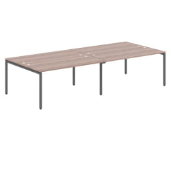 Стол четырехместный КСТЕН-С КСВСТ 3214 Дуб сонома/антрацит / XTEN-S XWST