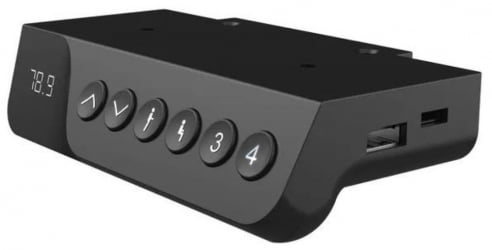 Стол подъемный электрический КСТЕН-УП АТ-002 002 Дуб Темный/черный / XTEN-UP AT-002