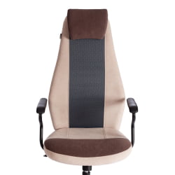 Кресло АВИАТОР флок, ткань , олива/серый/серый, 23/29/В-12 / AVIATOR 23/29/W-12