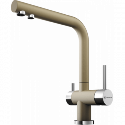 Смеситель Омоикири Нагано-Ч Латунь/Гранит/Шампань / Omoikiri Nagano-Ch