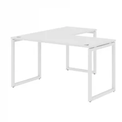 Стол угловой правый КСТЕН-К КСКCТ 1415 Р Белый / XTEN-Q XQCT R