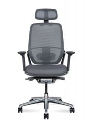 Кресло руководителя Хертз грей / Hertz grey