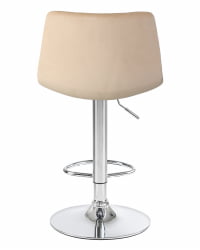 Стул барный ДОБРИН ТАИЛОР (бежевый велюр (МДЖ9-10)) 2 шт / DOBRIN TAILOR (MJ9-10))