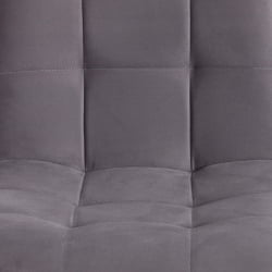 Мягкий стул CХИЛЛЙ МАКС Велюр/металл , 45 х 54 х 90 см , темно-серый/черный / CHILLY MAX