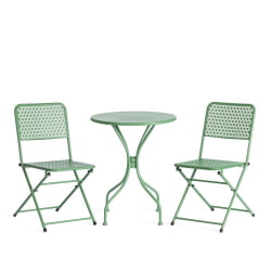 Стол для дачи Сеcрет Де Маисон Вилла стальной сплав, Д59х70см, зеленый / Secret De Maison Villa D59х70см,
