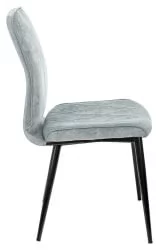 Стул для кухни Бюрократ КФ-3 Серо-голубой Лигхт 28 / KF-3 Light