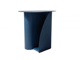 Журнальный столик Йваине металл синий / Yvaine