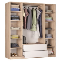 Шкаф распашный Р-198х180х60-2-ПО-М(Венге) / R-198х180х60-2-PO-M(Венге)