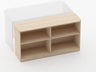 Тумба приставная к столу Глассй 3.18.103 Венге / Glassy