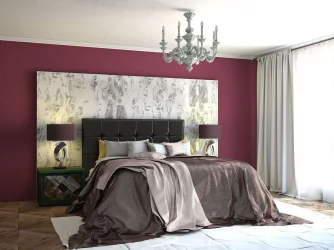 Кровать Ричмонд Черный_68179 / Richmond