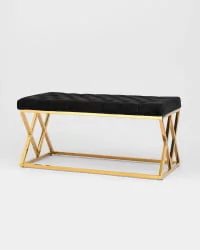 Банкетка ИНСИГНИЯ велюр Черный