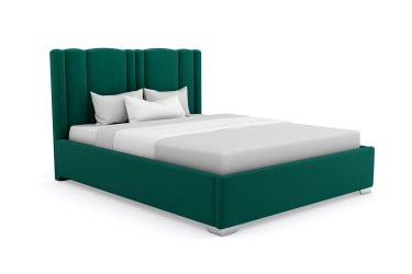 Кровать Наполи 80кс200 велюр Севен 115 / Napoli 80x200 Seven