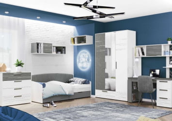 Детская кровать для девочки Аляска 502.11