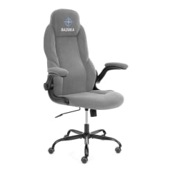 Кресло геймерское БАЗУКА металБЛ велюр, серый, 29 / BAZUKA metalBL