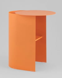 Журнальный столик Флоире металл оранжевый / Floire
