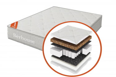 Матрас Мега Бикокос ППУ 10 (Берхоусе) Размер: 1800х2000 мм / Mega (Berhouse)