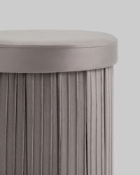 Пуф складной с ящиком Сторе Роунд антрацитовый / Store Round