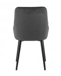 Стул Джоан велюр Серый гусиная лапка