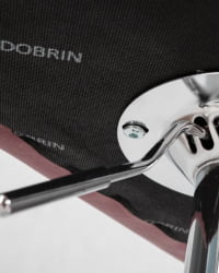 Стул барный ДОБРИН КРУГЕР АРМ (пудрово-розовый велюр (МДЖ9-32)) 2 шт / DOBRIN KRUGER ARM (MJ9-32))