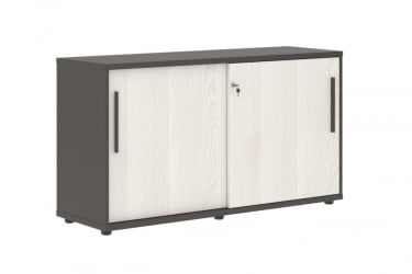 Шкаф с дверьми-купе ЕДИС ЕЛC 1343 Ясень Траун Мокко Мокко / EDIS ELC