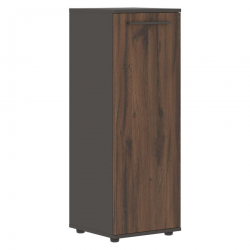 Шкаф-колонка с глухой средней дверью ЕДИС ЕМCС 42.1 Дуб Денвер темный Мокко Мокко / EDIS EMCS