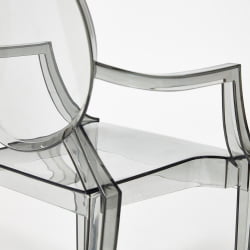 Кресло МЕДЭЛИОН (мод. 922) пластик, 56,5*53,2*92,5см, серый / MEDALION (mod.