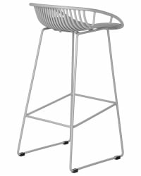 Стул барный ДОБРИН ФРАНК (светло-серый) / DOBRIN FRANK