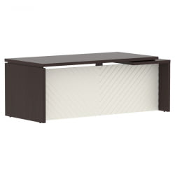 Стол руководителя левый Торр ЛУКС ТЛCТ 209 Л Венге Магия Латте / Torr LUX TLCT L