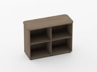 Тумба приставная к столу Глассй 3.18.101 Дуб Верцаска / Glassy